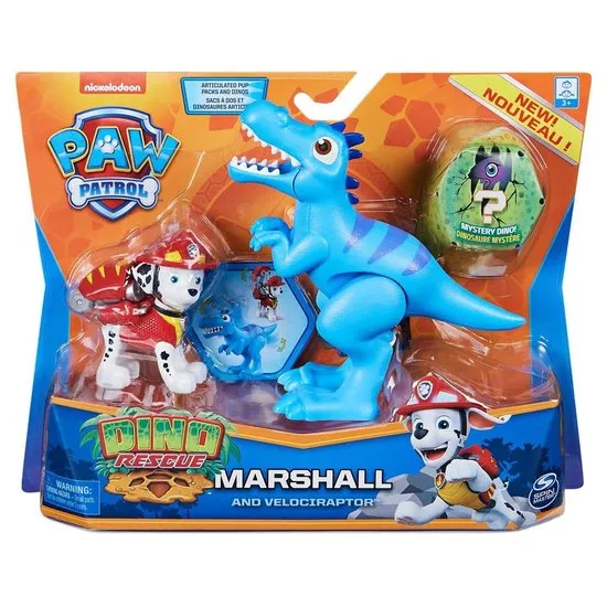 Paw Patrol  Paw Patrol Dino Rescue Marshall Action Pack