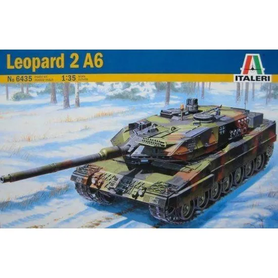Italeri Leopard 2A6 - 1:35 # Italeri 6435