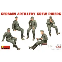 Duitse Artillerie Bemanning # MiniArt 35040