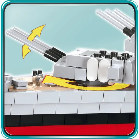 Cobi  Battleship USS Iowa + USS Missouri # Cobi 4812