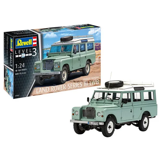 Revell  Land Rover Series III 1:24 #  Revell 07047