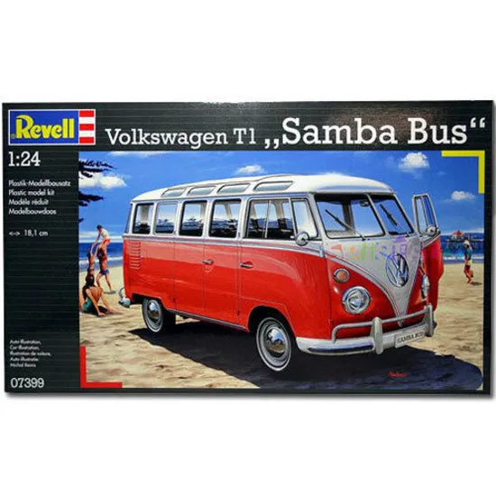 Revell  Volkswagen T1 Samba Bus 1:24 # Revell 07399