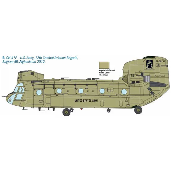 Italeri Chinook HC.2 CH-47F 1:48 # Italeri 2779