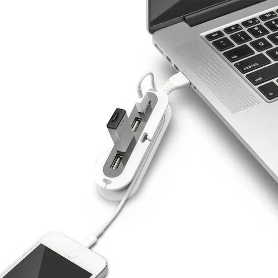 4-Poorts USB Hub - Quirky