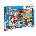 Paw Patrol  Paw Patrol Puzzel 104 Stukjes SuperColor