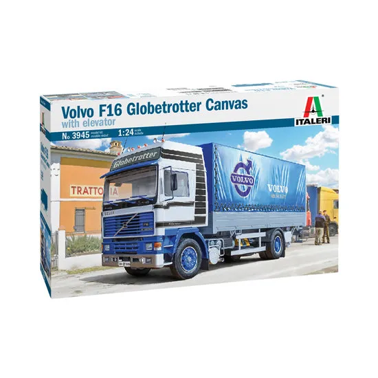 Italeri Volvo F16 Globetrotter Canvas 1:24  # Italeri 3945