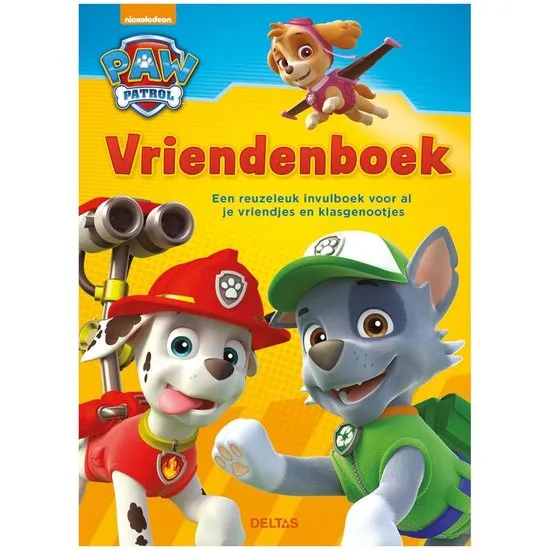 Paw Patrol  Paw Patrol Vriendenboek