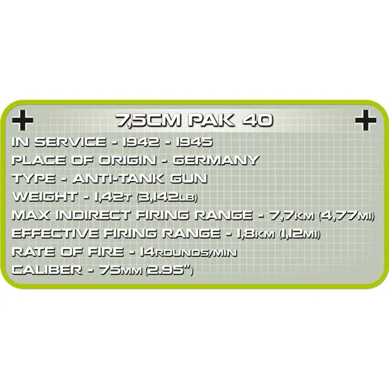 Cobi    Cobi 2252 # 7,5 cm PAK 40