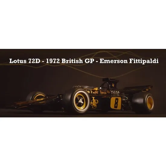 Pocher Lotus 72D - 1972 British GP - Emerson Fittipaldi # Pocher HK114
