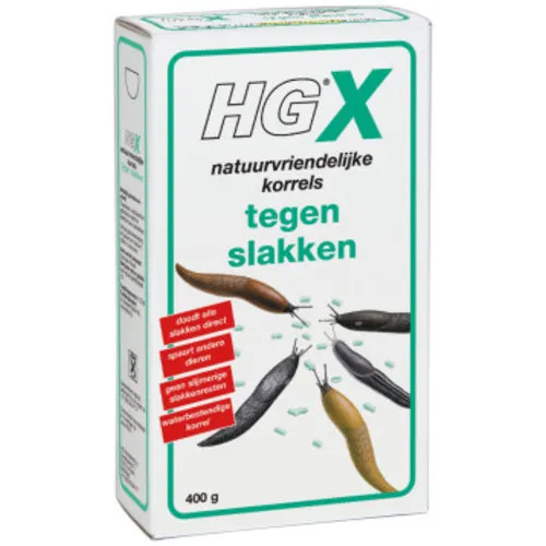 HGx HGX Natuurvriendelijke Korrels tegen Slakken 400 gram
