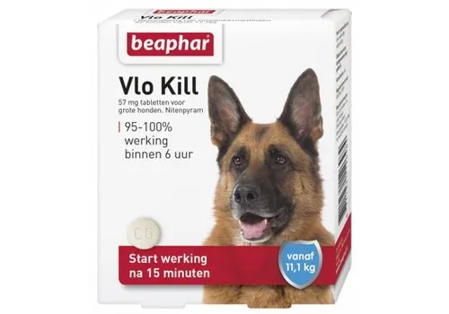 Beaphar Vlo Kill Vlooientabletten hond vanaf 11 kg