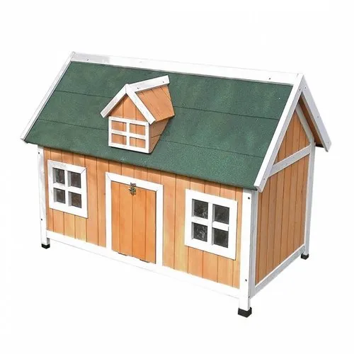 Duvo+ Kippen- en konijnenhok combi | 115 x 68 x 86 cm