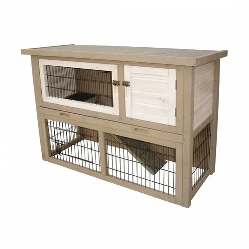 Duvo+ Konijnenhok Cotton Cottage | 111x45x78 cm