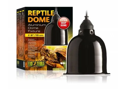 Exo Terra Reptile Dome aluminium lampenhouder met keramische fitting