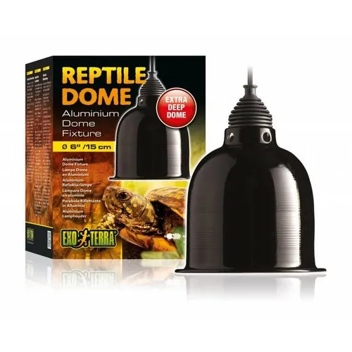Exo Terra Reptile Dome aluminium lampenhouder met keramische fitting