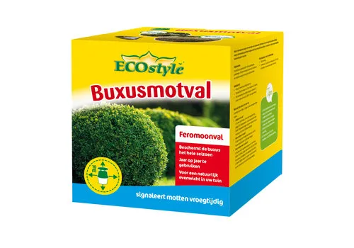 ECOstyle Buxusmotval met feromonen - natuurlijke buxusbescherming ECOstyle Buxusmotval met feromonen - natuurlijke buxusbescherming