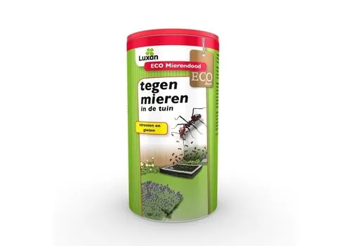 Luxan ECO-Mierendood 250 of 500 gram | Mierenpoeder met natuurlijke pyrethrinen | Strooien of oplossen in water