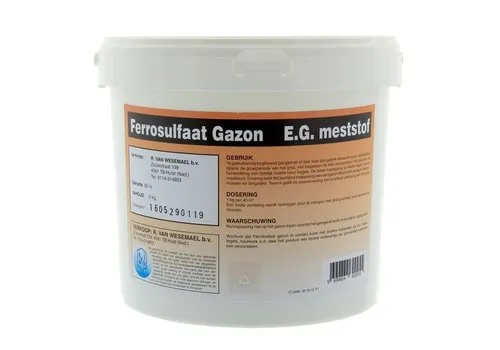 Van Wesemael Ferrosulfaat 95% Gazon 5 kg