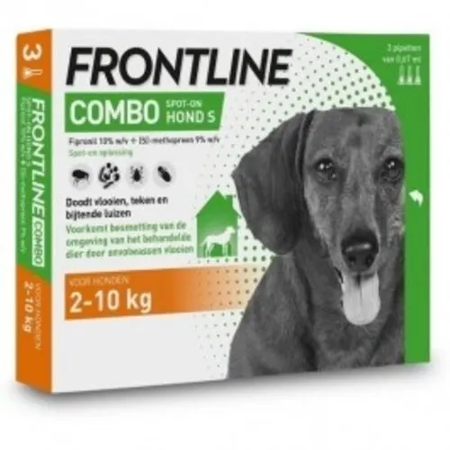 Frontline Spot-On Hond 2-10 kg tegen Vlooien, Teken en Luizen