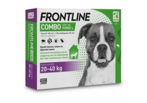 Frontline Vlooien- en Tekenmiddel Hond 20-40 kg | 3 of 6 Pipetten