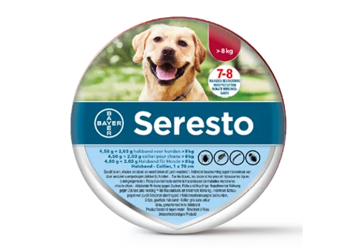 Bayer Seresto Vlooien- en Tekenhalsband Grote Hond