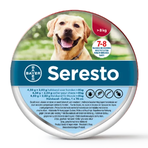 Bayer Seresto Vlooien- en Tekenhalsband Grote Hond