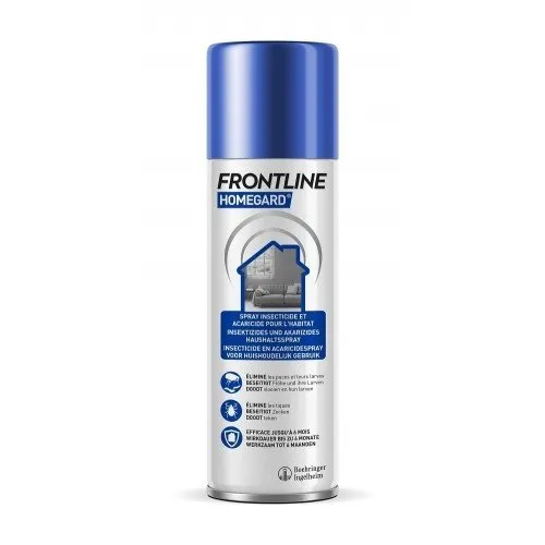 Frontline HomeGard omgevingsspray tegen vlooien en teken 500ML