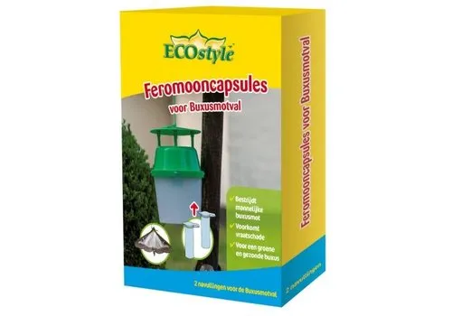 ECOstyle Feromooncapsules buxusmotval - navulling 2 stuks