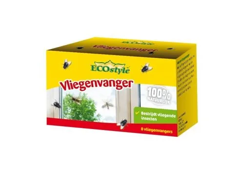 ECOstyle Flyfree kleefrollen - geurloze vliegenvangers