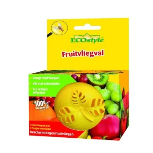 ECOstyle ECOstyle Fruitvliegval - effectieve val met lokstof ECOstyle ECOstyle Fruitvliegval - effectieve val met lokstof