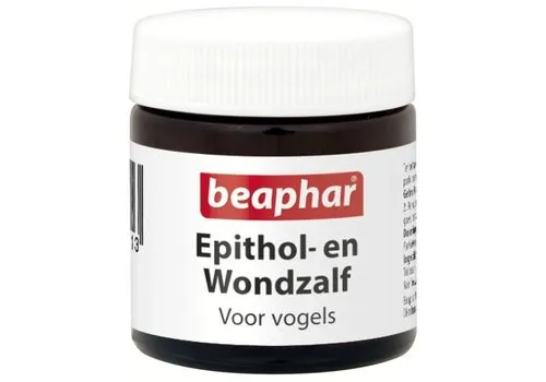 Beaphar Epithol- en wondzalf 25 g | Tegen parkietenschurft en kalkpoten | Voor wondverzorging bij vogels