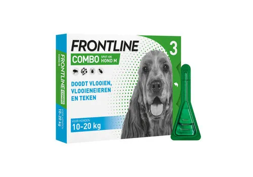 Frontline Combo Spot-On Hond 10 tot 20 kg | Vlooien, Teken en Vlooienontwikkeling