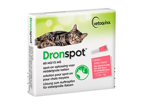 Vetoquinol Dronspot Ontworming Kat