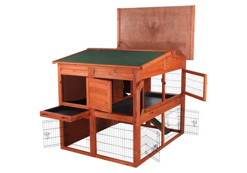 Trixie Konijnenhok XL met ren | 135 x 115 x 112 cm