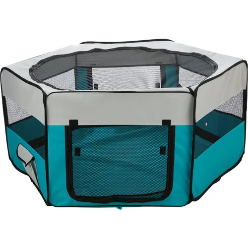Trixie Puppyren turquoise grijs