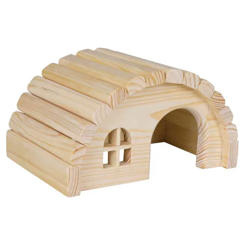 Trixie Halfrond houten huisje