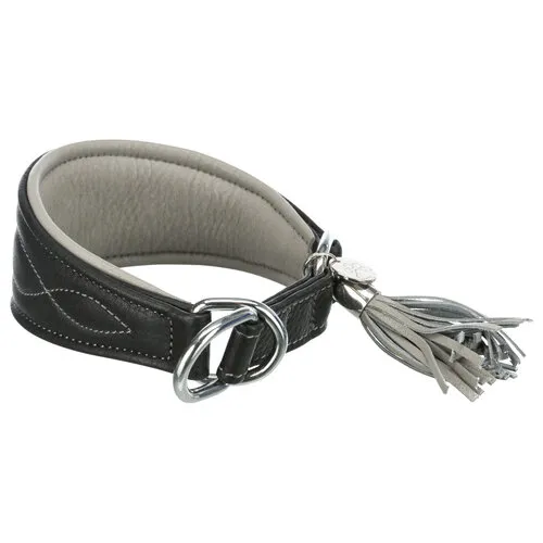 Trixie Active Comfort Anti-trek Zwart/grijs S-M