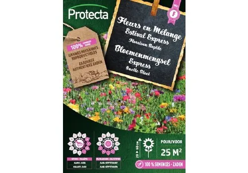 Protecta Gebloemde Tapijtmix 25 m²