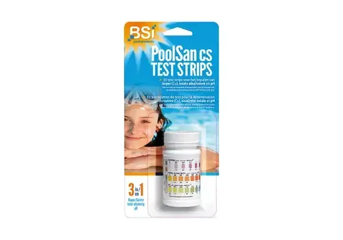 BSI Poolscan 3 in 1 teststrips zwembad 50 stuks