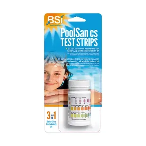 BSI Poolscan 3 in 1 teststrips zwembad 50 stuks