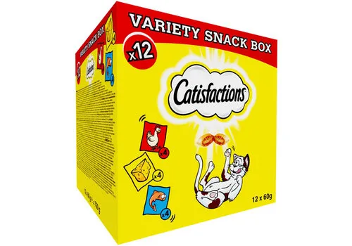 Catisfactions Megabox 12x60 gram Catisfactions Megabox 12x60 gram
