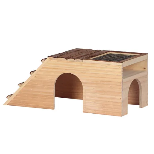 Duvo+ Houten schuilhuis met groendak