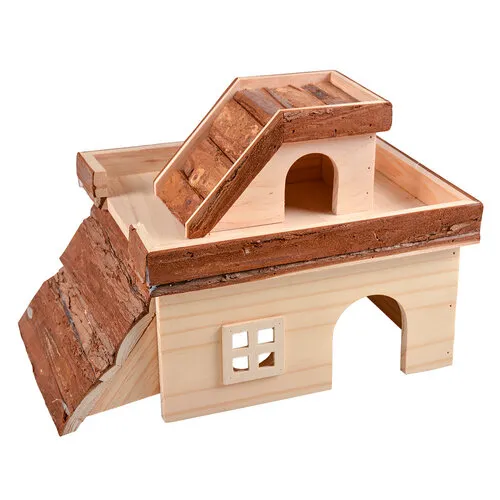 Duvo+ Houten hacienda voor kleine dieren