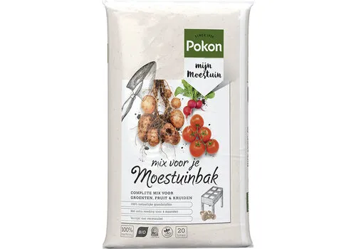 Pokon Biologische mix voor je moestuinbak
