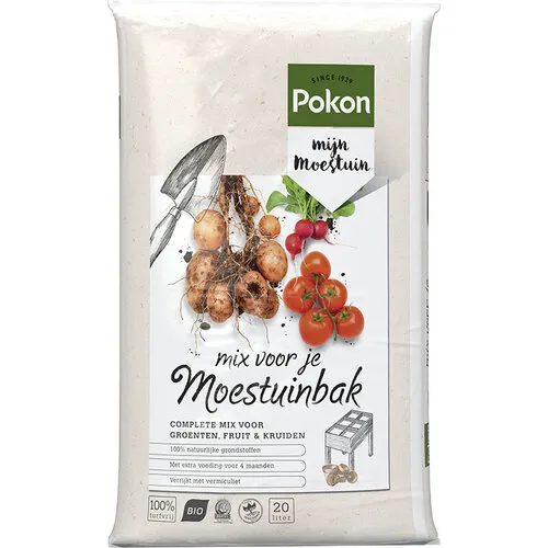 Pokon Biologische mix voor je moestuinbak