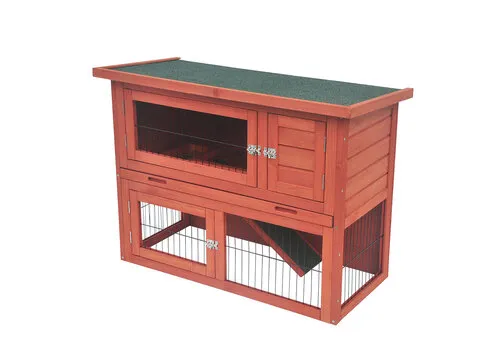 Duvo+ Konijnenhok Bonnie Classic bruin | 95 x 45 x 70 cm