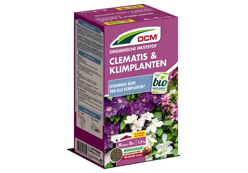 DCM Meststof voor clematis en klimplanten
