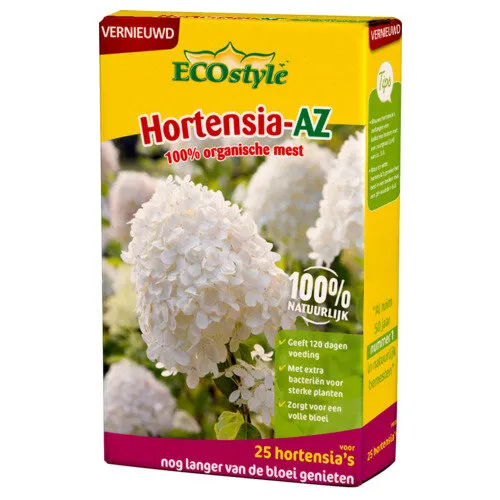 ECOstyle ECOstyle Hortensia-AZ+ - organische mest voor gezonde en bloeiende hortensia’s