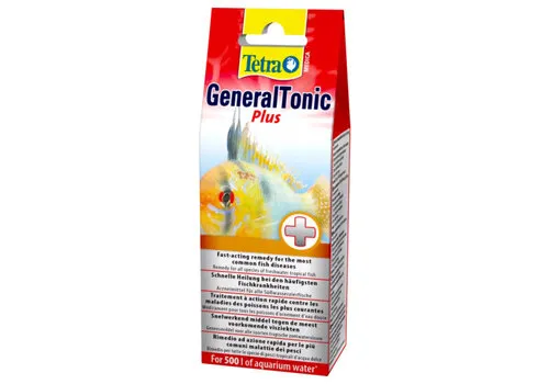 Tetra Medica GeneralTonic Plus 20 ml | Breedspectrumbehandeling tegen vinrot, schimmel en huidparasieten | Voor 500 liter