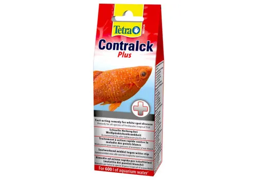 Tetra Tetra Medica ContraIck Plus 20 ml | Behandeling tegen witte stip, huid- en kieuwparasieten bij aquariumvissen